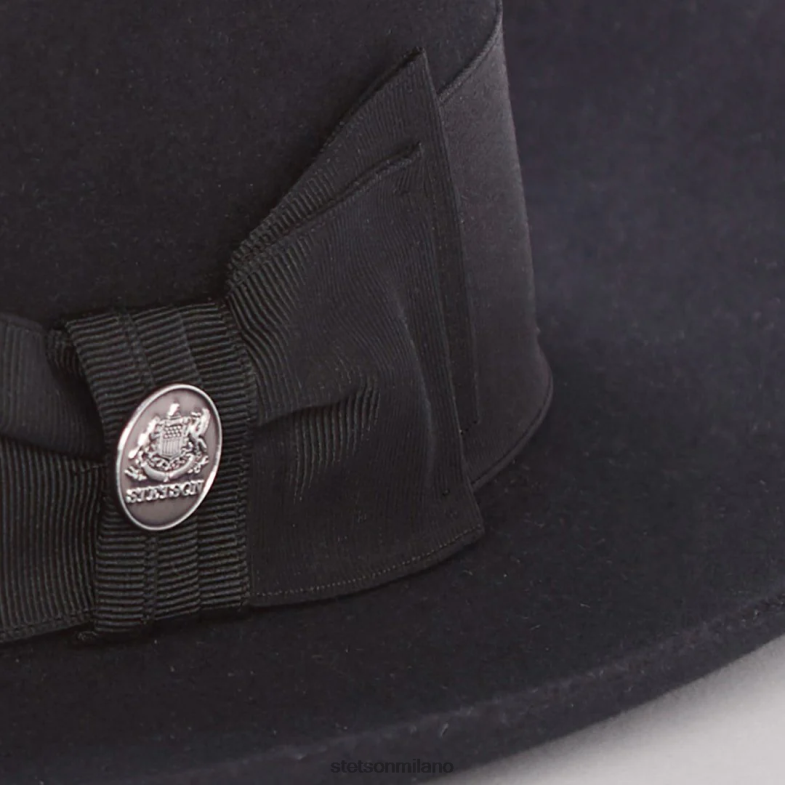 Stetson cappello di feltro del tempio 6BP6J96 copricapo nero unisex