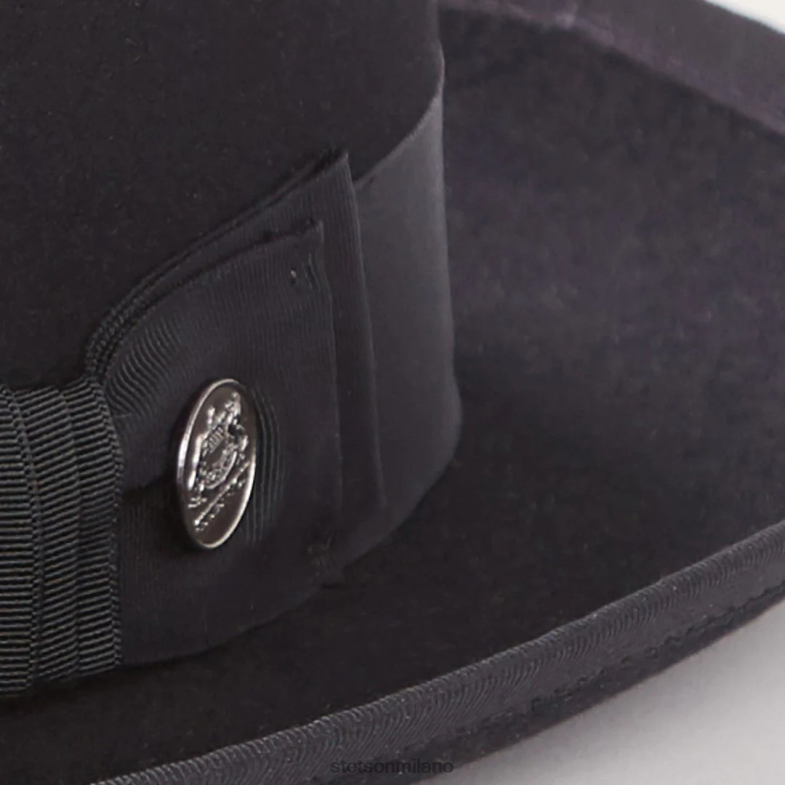 Stetson cappello di feltro whippet 6BP6J12 copricapo nero unisex