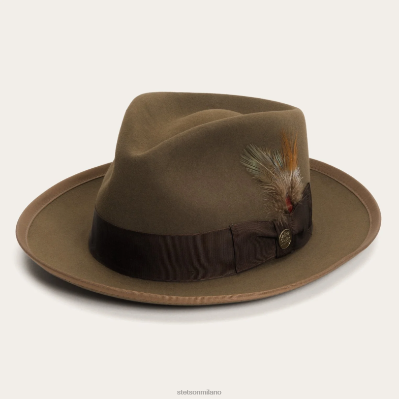 Stetson cappello di feltro whippet 6BP6J13 copricapo fulvo unisex