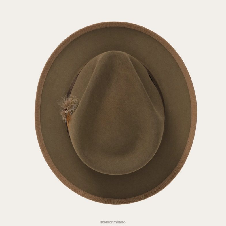 Stetson cappello di feltro whippet 6BP6J13 copricapo fulvo unisex