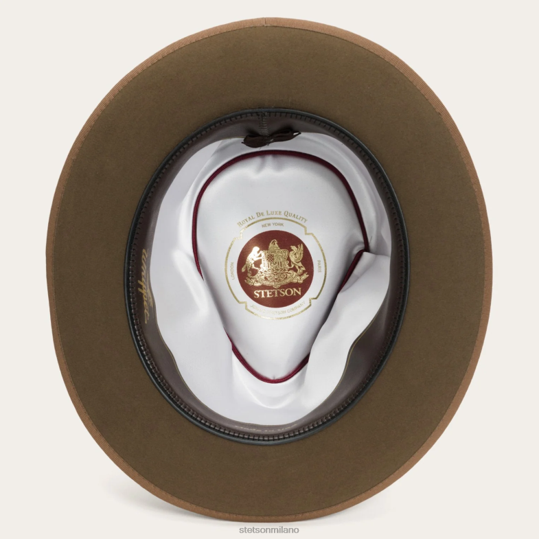 Stetson cappello di feltro whippet 6BP6J13 copricapo fulvo unisex