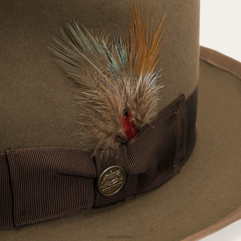 Stetson cappello di feltro whippet 6BP6J13 copricapo fulvo unisex