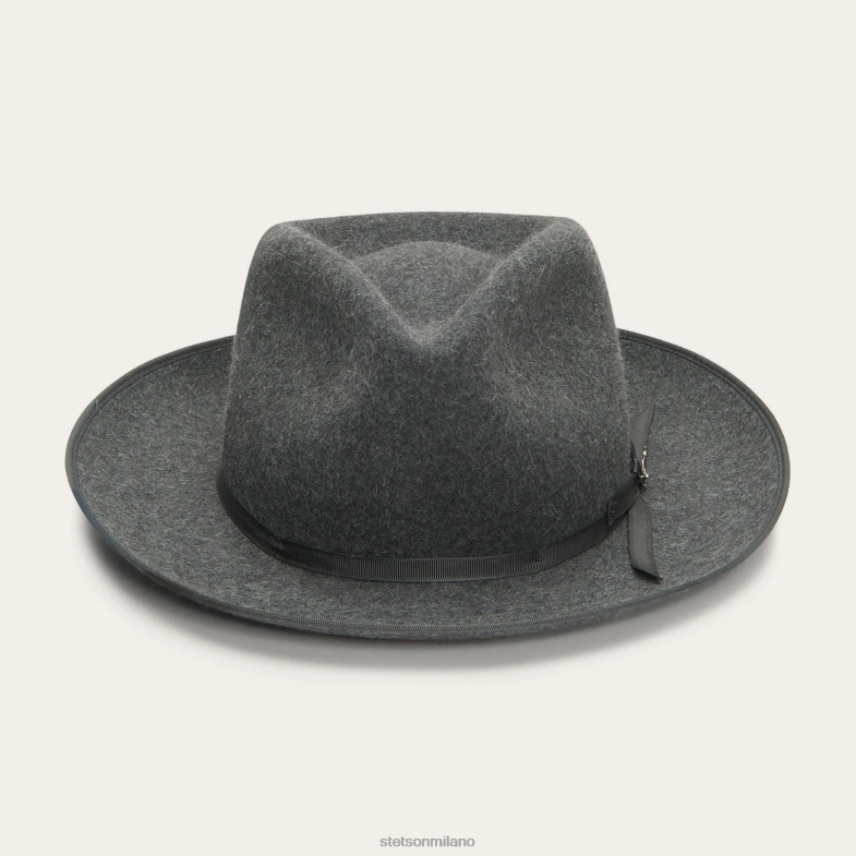 Stetson il fedora stratoliner ultraleggero 6BP6J120 copricapo miscela grigia unisex