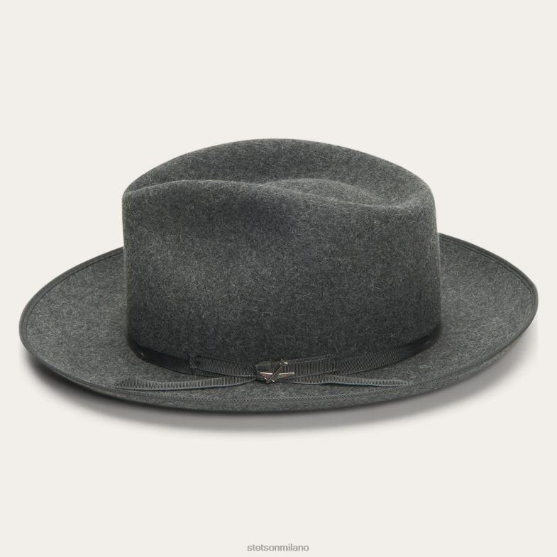 Stetson il fedora stratoliner ultraleggero 6BP6J120 copricapo miscela grigia unisex