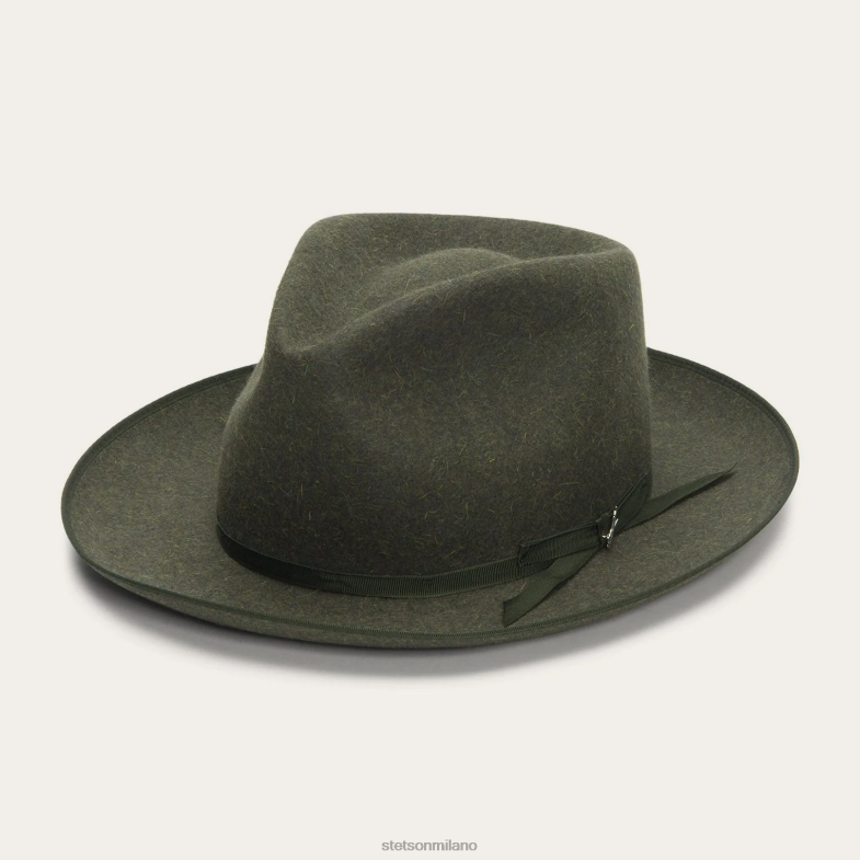 Stetson il fedora stratoliner ultraleggero 6BP6J121 copricapo miscela di olive unisex