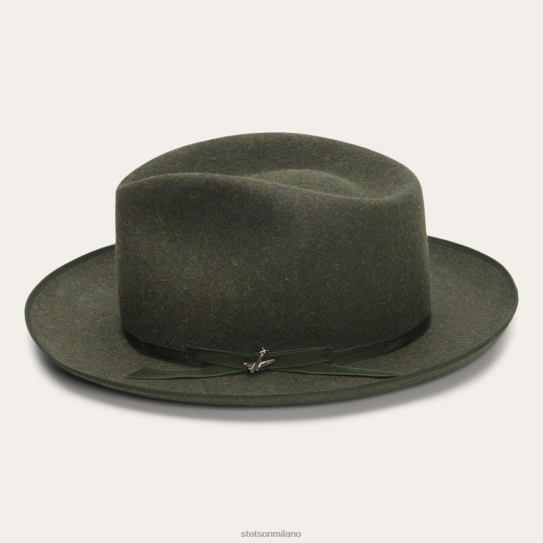 Stetson il fedora stratoliner ultraleggero 6BP6J121 copricapo miscela di olive unisex
