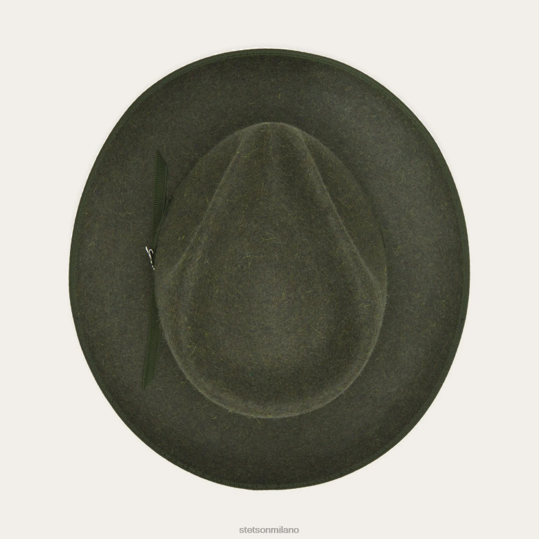 Stetson il fedora stratoliner ultraleggero 6BP6J121 copricapo miscela di olive unisex