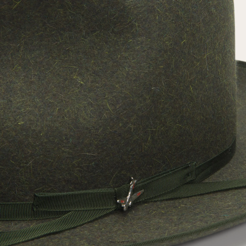 Stetson il fedora stratoliner ultraleggero 6BP6J121 copricapo miscela di olive unisex