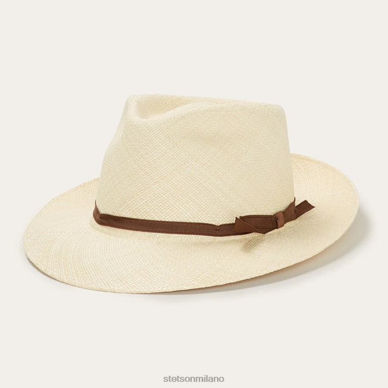 Stetson quarantotto fedora panama 6BP6J170 copricapo naturale unisex