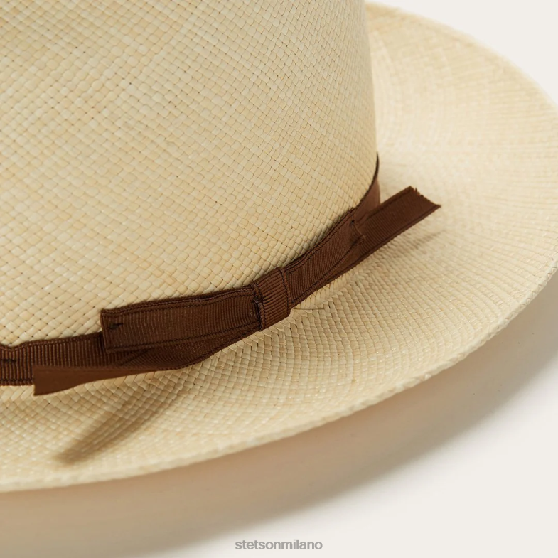 Stetson quarantotto fedora panama 6BP6J170 copricapo naturale unisex