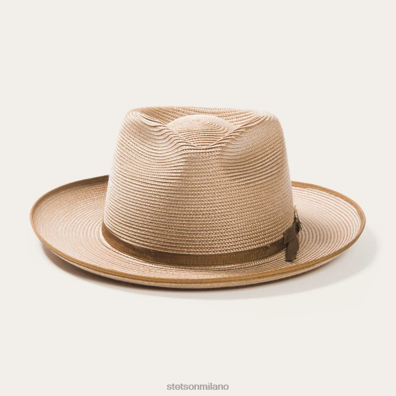 Stetson stratoliner milano fedora 6BP6J110 copricapo cognac unisex
