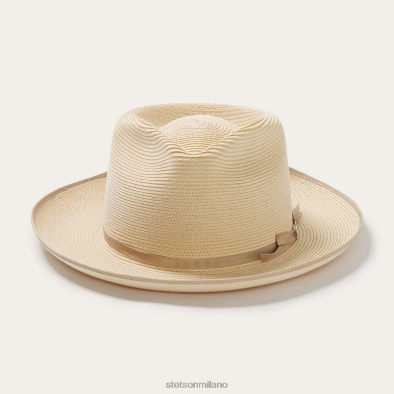 Stetson stratoliner milano fedora 6BP6J138 copricapo cognac unisex