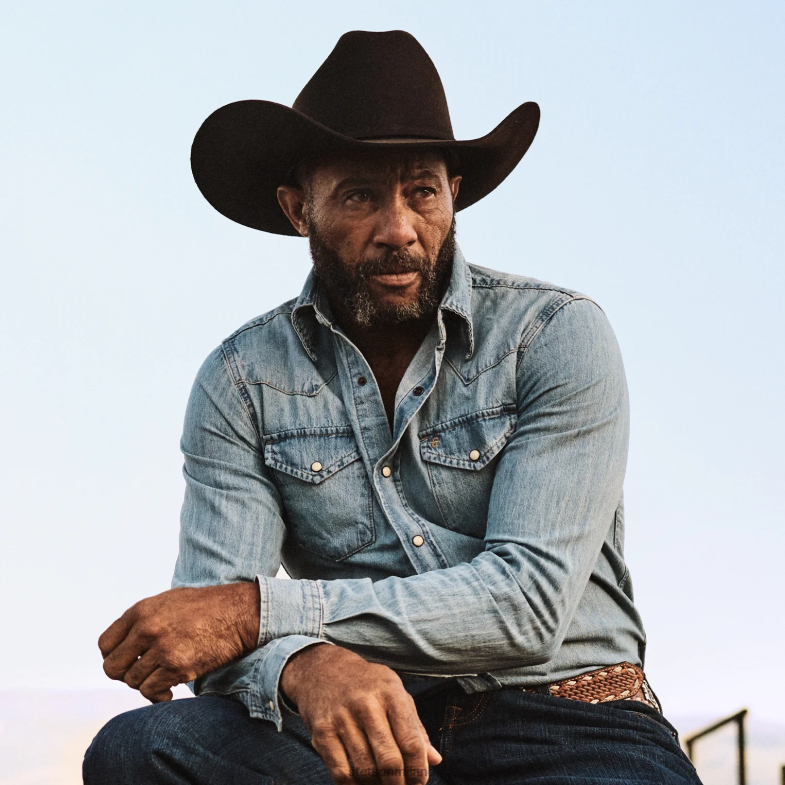 Stetson camicia di jeans a maniche lunghe 6BP6J313 abbigliamento blu uomini