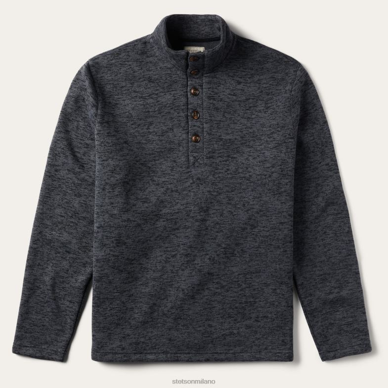 Stetson maglione lavorato a maglia accoppiato 6BP6J361 abbigliamento grigio uomini