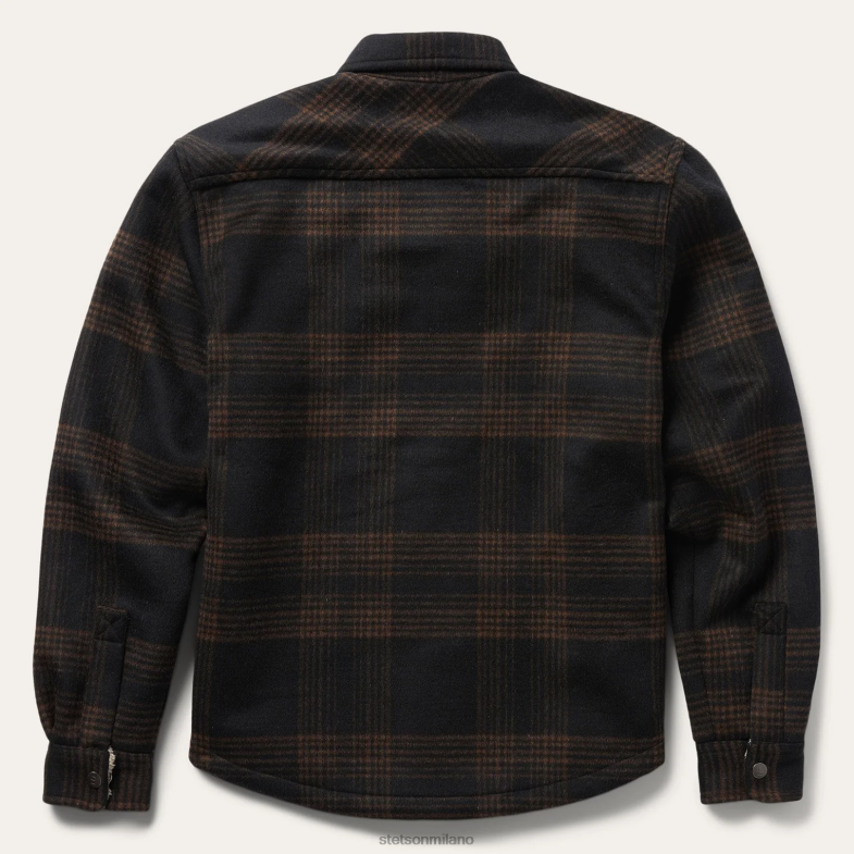 Stetson camicia 6BP6J394 abbigliamento marrone uomini