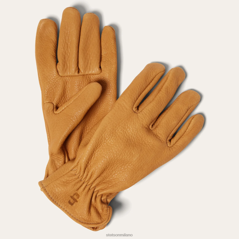 Stetson Guanto in corda di daino - sfoderato 6BP6J427 accessorio abbronzatura da sella uomini