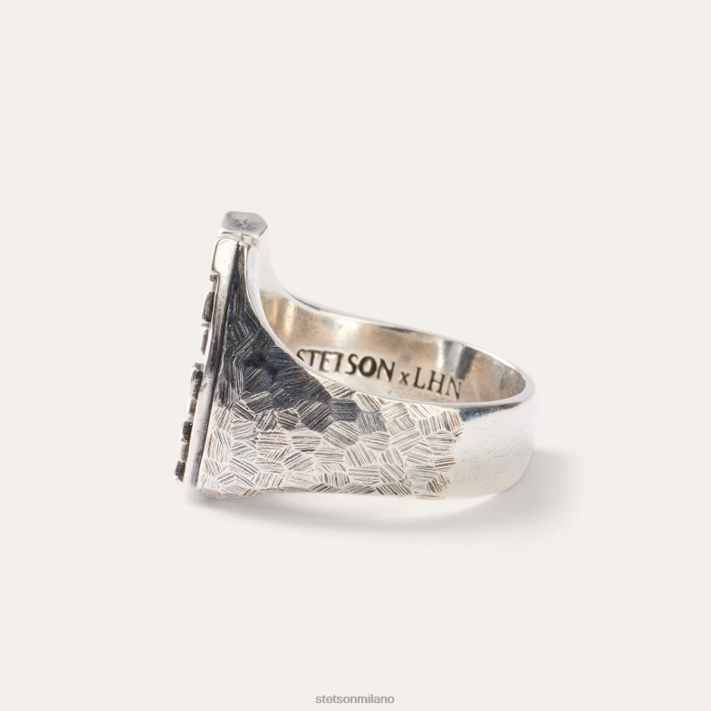 Stetson anello a ferro di cavallo 6BP6J416 accessorio un colore uomini