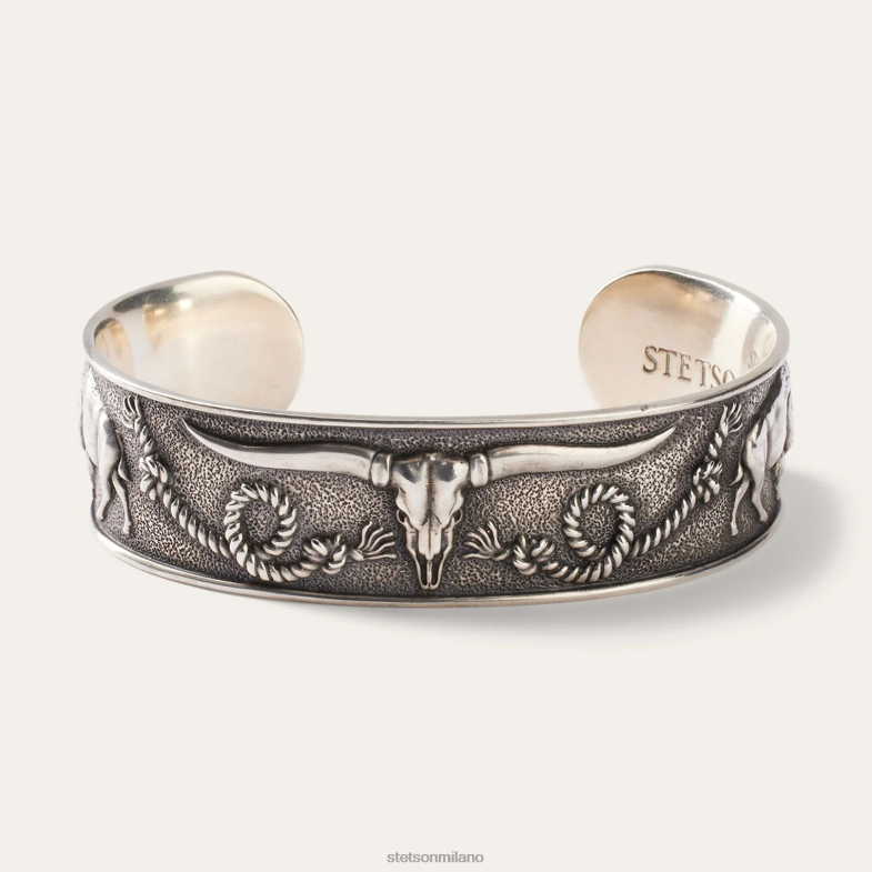 Stetson polsino sudoccidentale 6BP6J419 accessorio grigio uomini