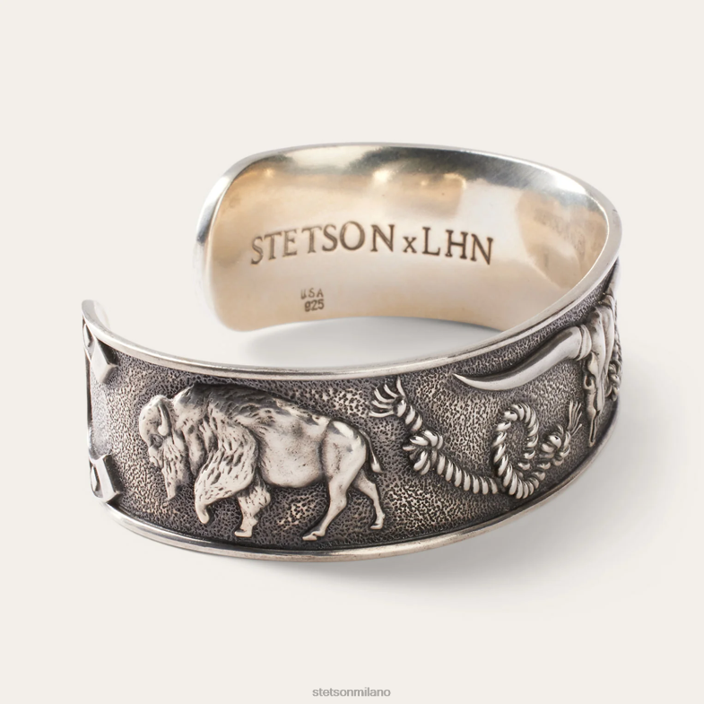 Stetson polsino sudoccidentale 6BP6J419 accessorio grigio uomini