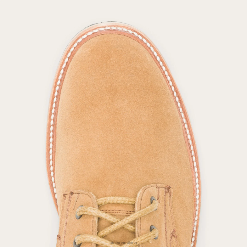 Stetson chukka 6BP6J245 calzature pelle scamosciata marrone chiaro uomini