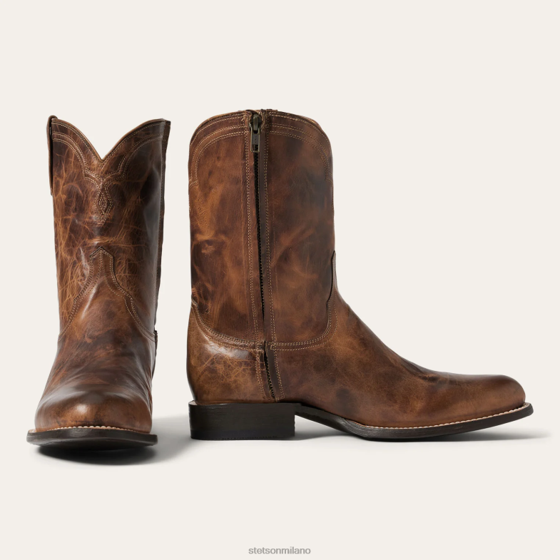 Stetson cerniera dell'allevatore 6BP6J218 calzature abbronzatura uomini