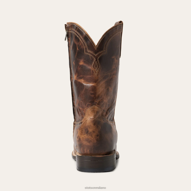 Stetson cerniera dell'allevatore 6BP6J218 calzature abbronzatura uomini