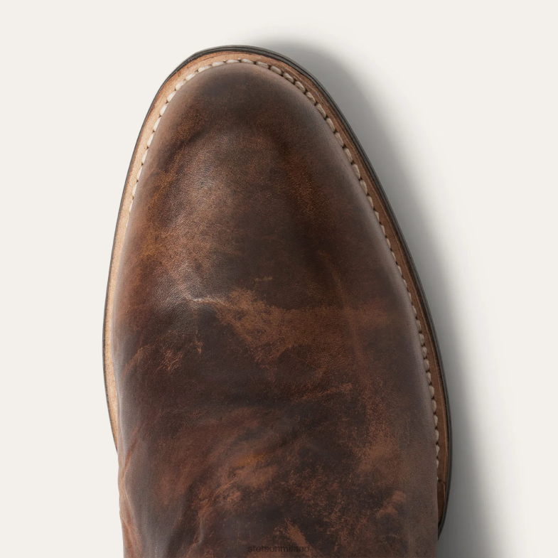 Stetson cerniera dell'allevatore 6BP6J218 calzature abbronzatura uomini