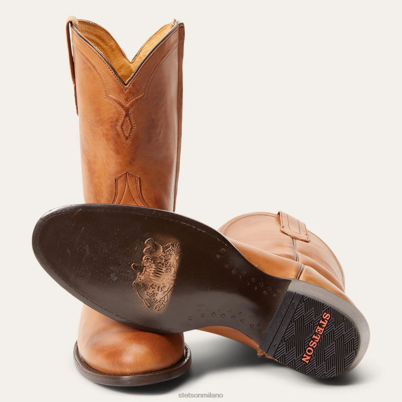 Stetson cerniera dell'allevatore 6BP6J226 calzature marrone uomini