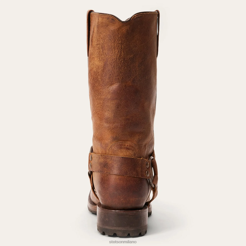 Stetson imbracatura del patrimonio 6BP6J230 calzature marrone uomini