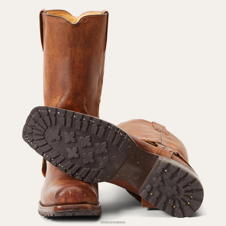 Stetson imbracatura del patrimonio 6BP6J230 calzature marrone uomini
