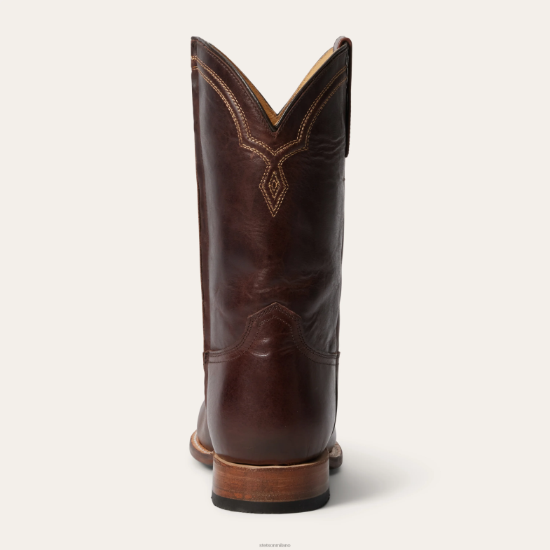 Stetson stivale con cerniera rancher 6BP6J239 calzature marrone uomini