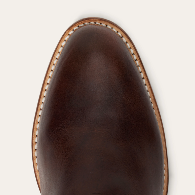 Stetson stivale con cerniera rancher 6BP6J239 calzature marrone uomini