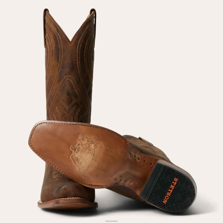 Stetson stivale mossman 6BP6J241 calzature marrone uomini