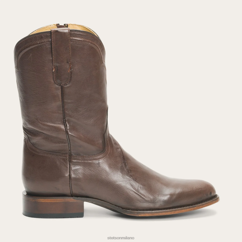 Stetson stivali con cerniera rancher 6BP6J217 calzature marrone uomini