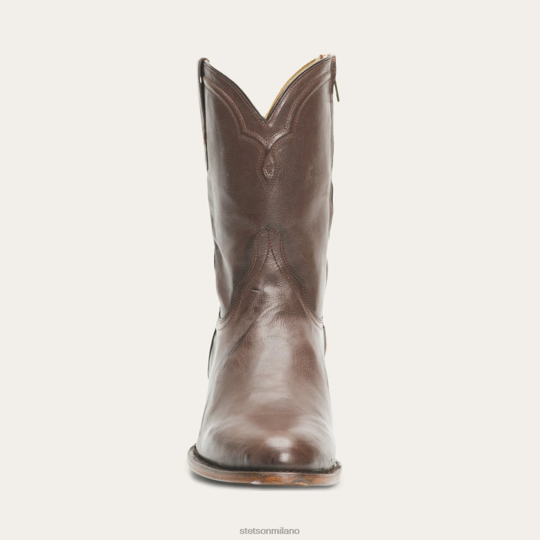 Stetson stivali con cerniera rancher 6BP6J217 calzature marrone uomini
