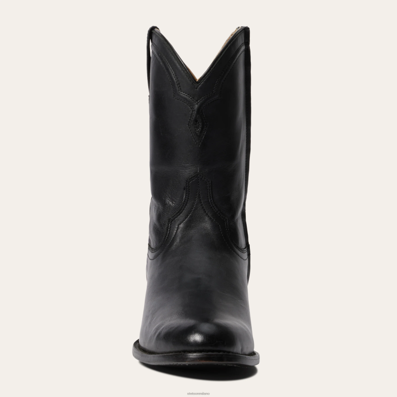 Stetson stivali con cerniera rancher 6BP6J235 calzature nero uomini