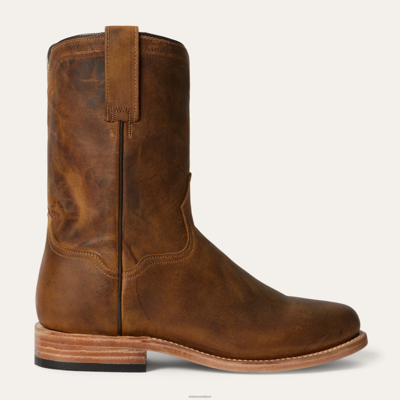 Stetson stivali da perforatore 6BP6J227 calzature marrone uomini