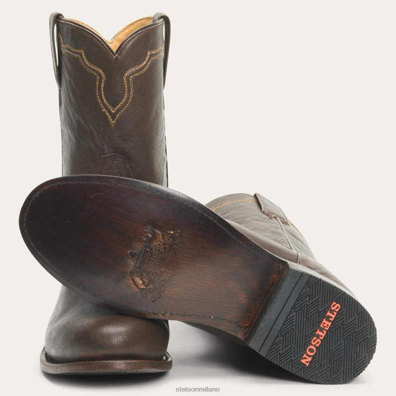 Stetson stivali da perforatore 6BP6J236 calzature marrone uomini